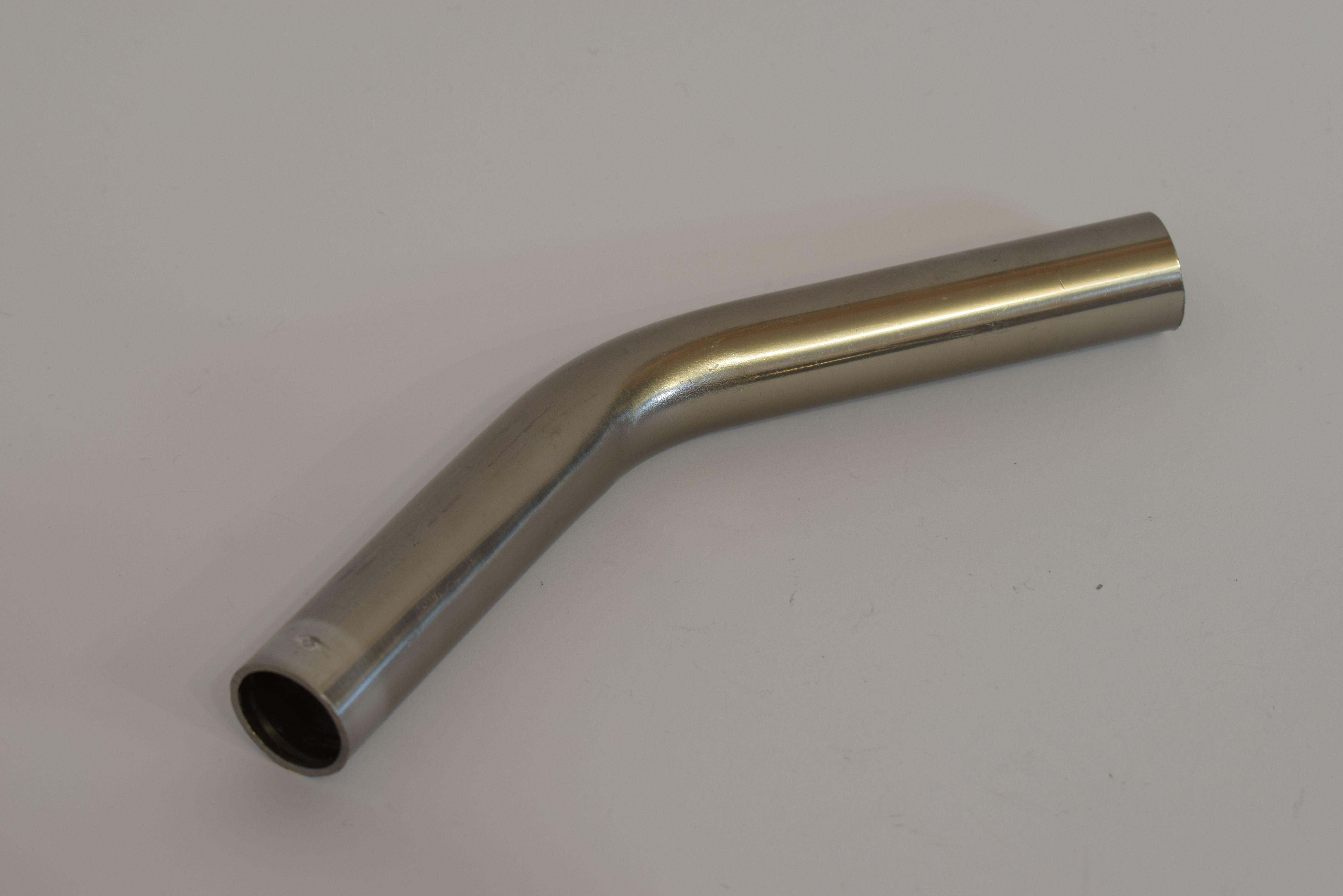 Поворот леєра 135° до алюмінієвих поручнів тип коло Шампань (10512ш)