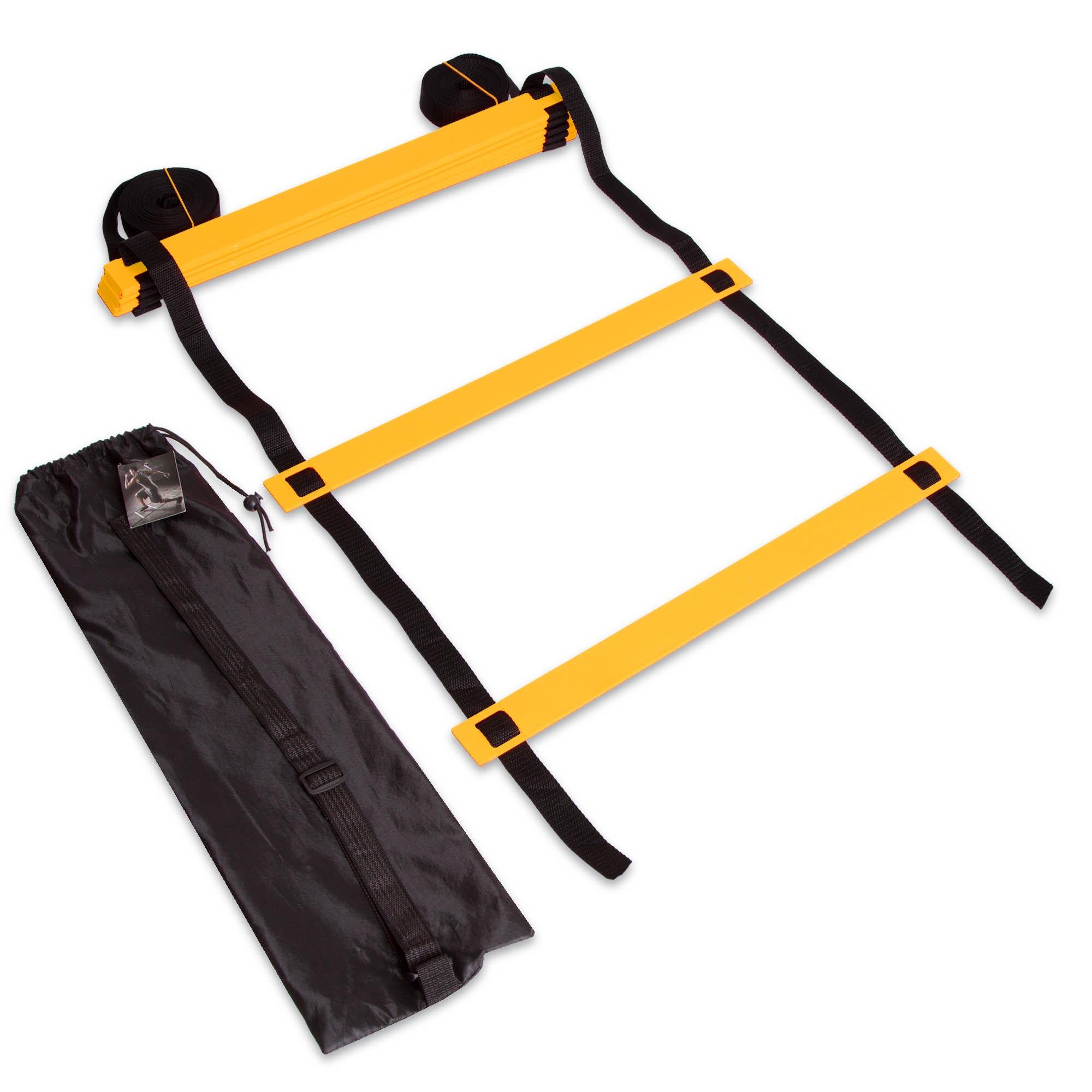 Координационная лестница дорожка Zelart SP-Sport C-4111 для тренировки скорости 6 м Желтый (DR003203)