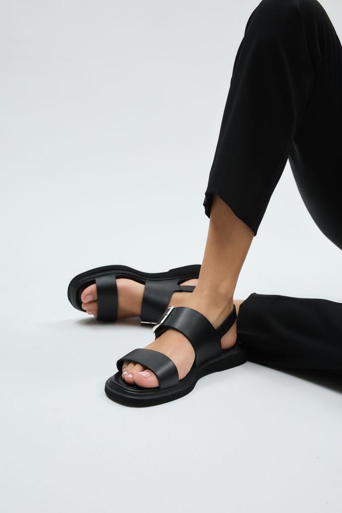 Босоножки женские LONZA кожаные р. 41 Черный (197624) - фото 1 Босоножки женские LONZA кожаные р. 41 Черный (197624) - фото 1