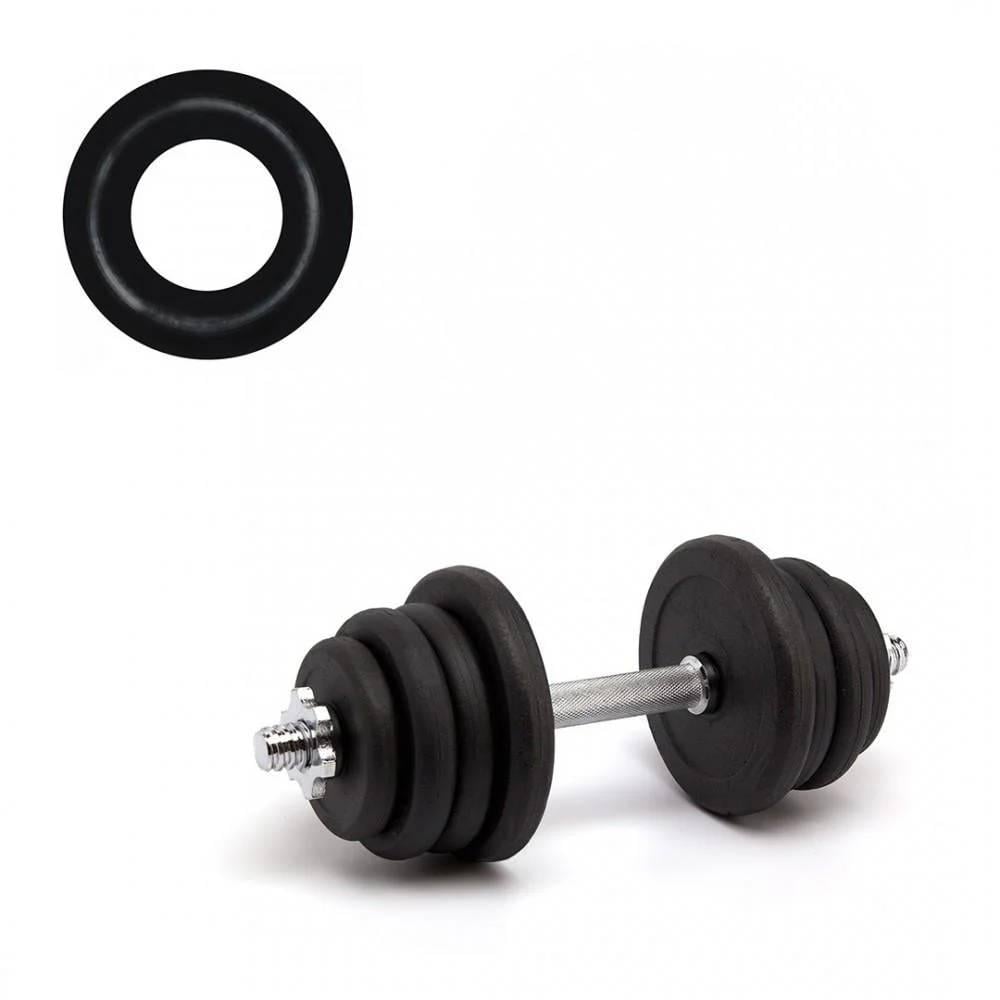 Гантель набірна сталева IVN 17 кг (A00314) - фото 1 Гантель набірна сталева IVN 17 кг (A00314) - фото 1