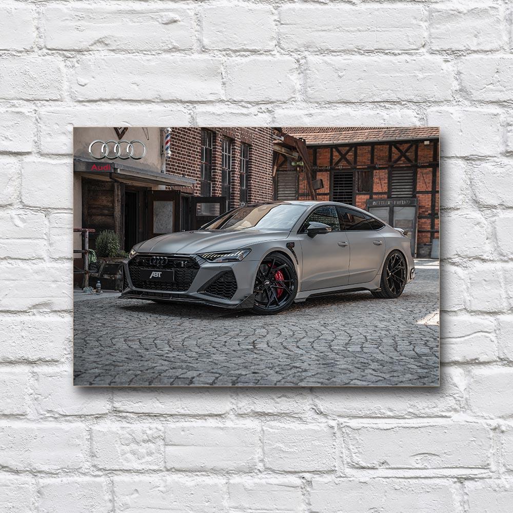Постер деревянный Audi RS7 210х297 мм (18167364)