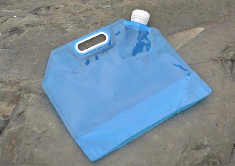 Канистра-пакет для воды сложная производная с краном 10 л Blue (124418) - фото 2 Канистра-пакет для воды сложная производная с краном 10 л Blue (124418) - фото 2