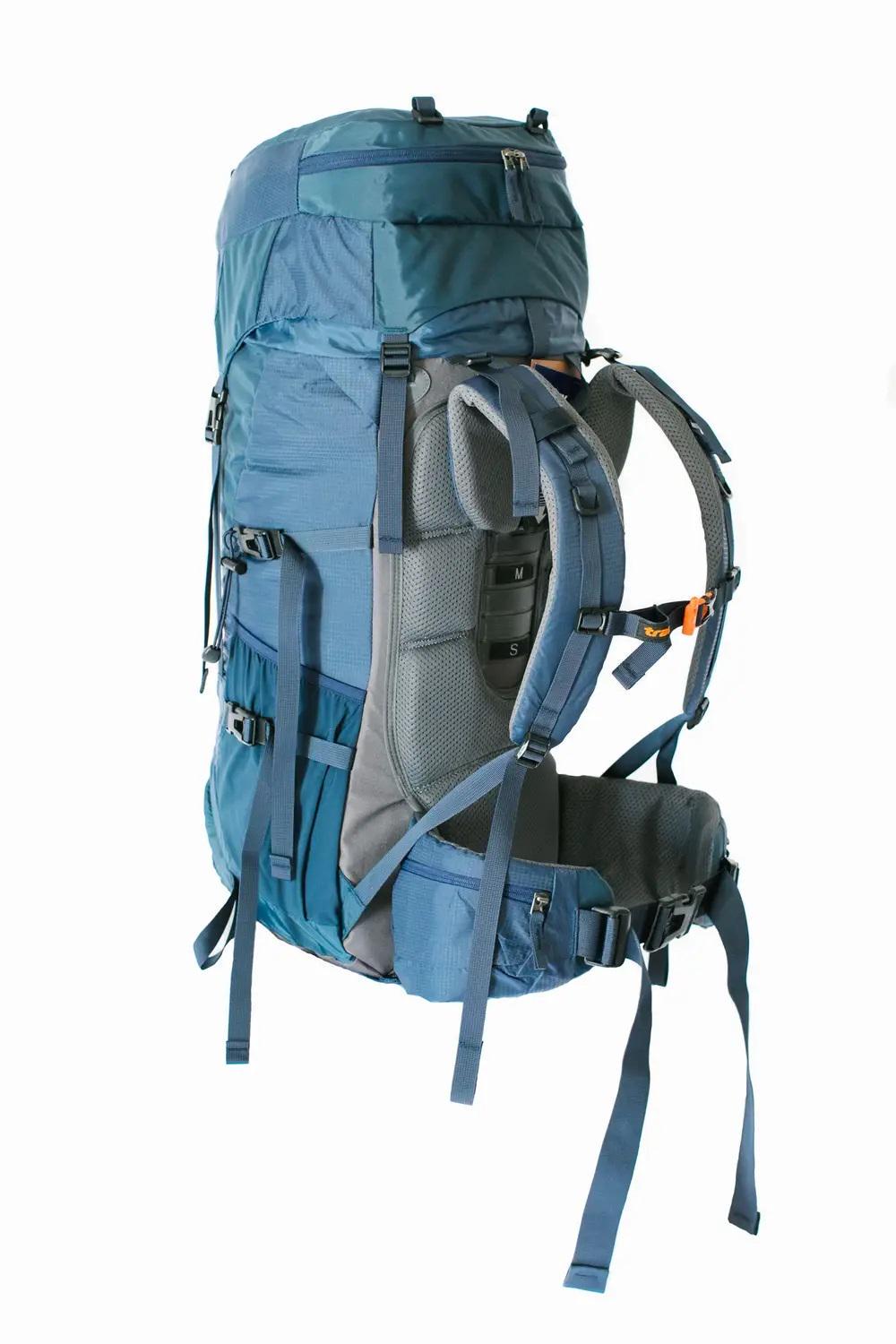 Рюкзак туристический Tramp Tramp Floki 50/10 л 63х27х25 см Синий (UTRP-046-blue) - фото 5