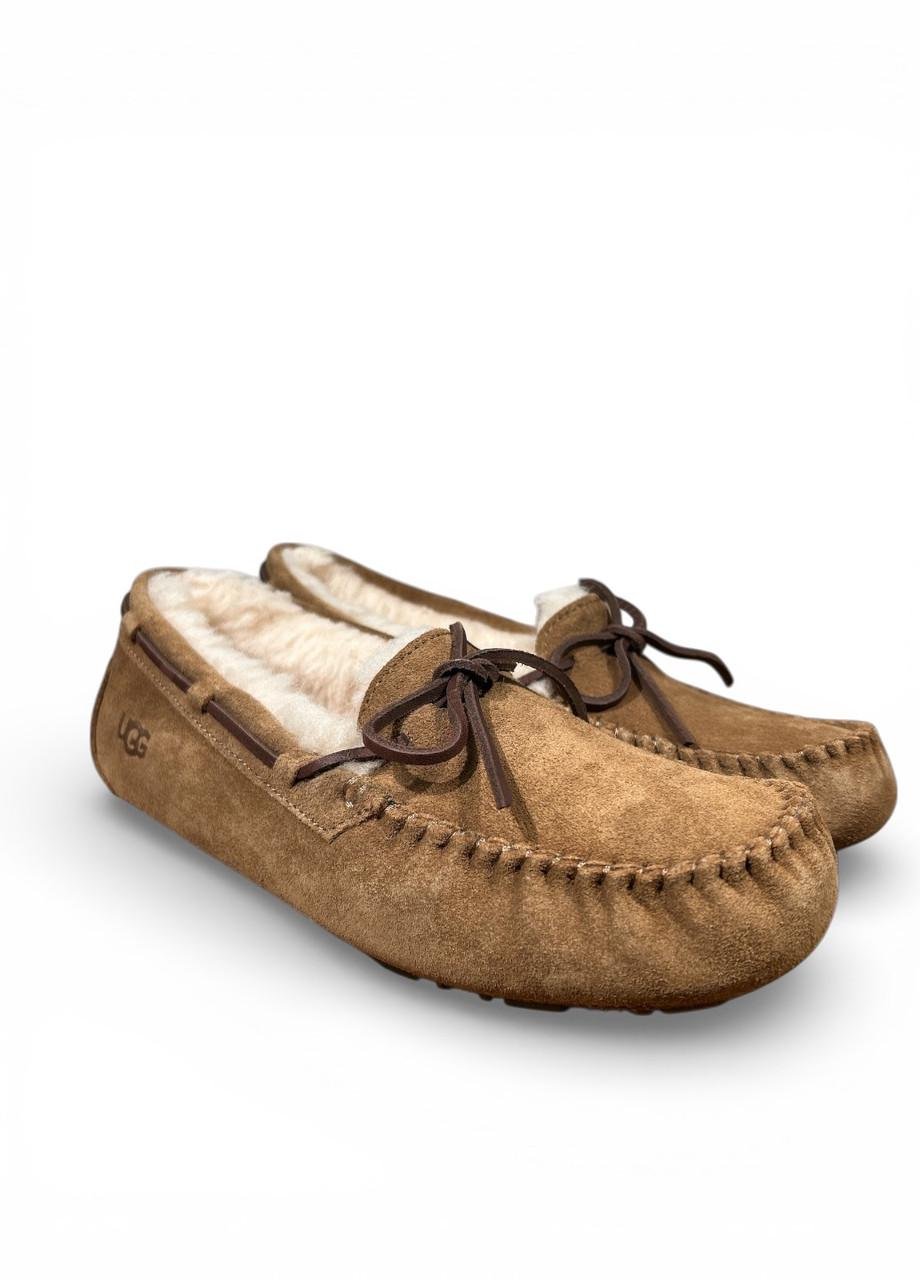 Мокасины женские UGG Dakota s/n 1107949 р. 39/US 8 25 см Коричневый (2866922142)