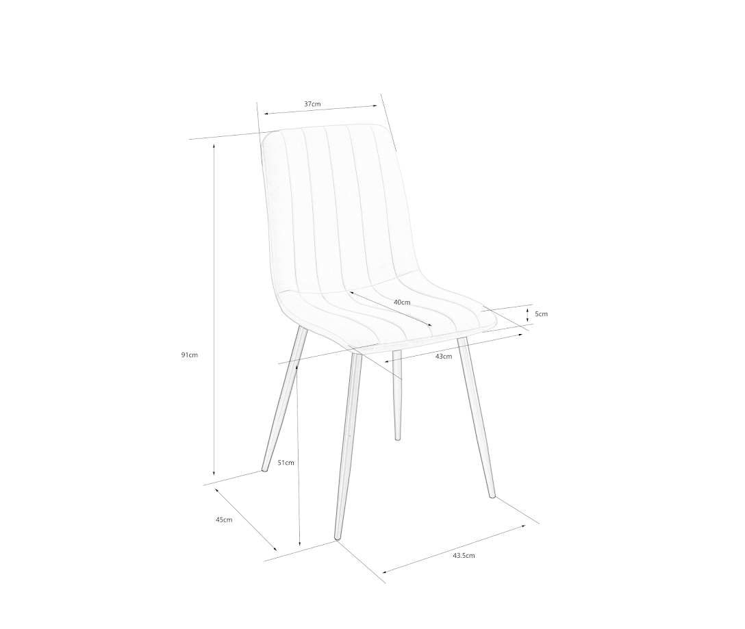 Стул кухонный Intarsio ETHAN велюр Черный (ETHAN19-2) - фото 15 Стул кухонный Intarsio ETHAN велюр Черный (ETHAN19-2) - фото 15