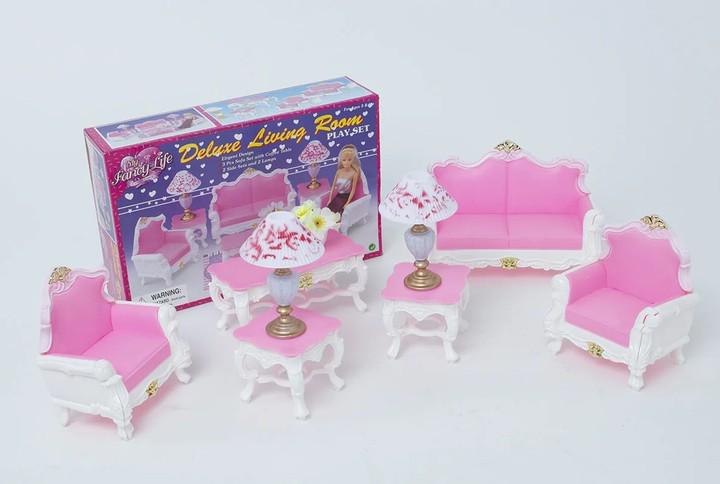 Комплект мебели для кукол Барби Gloria Гостиная 2317 (29832733)