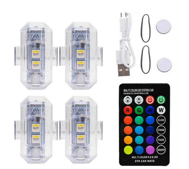 Набор тюнинга RGB LED 4 модуля (2858981325)