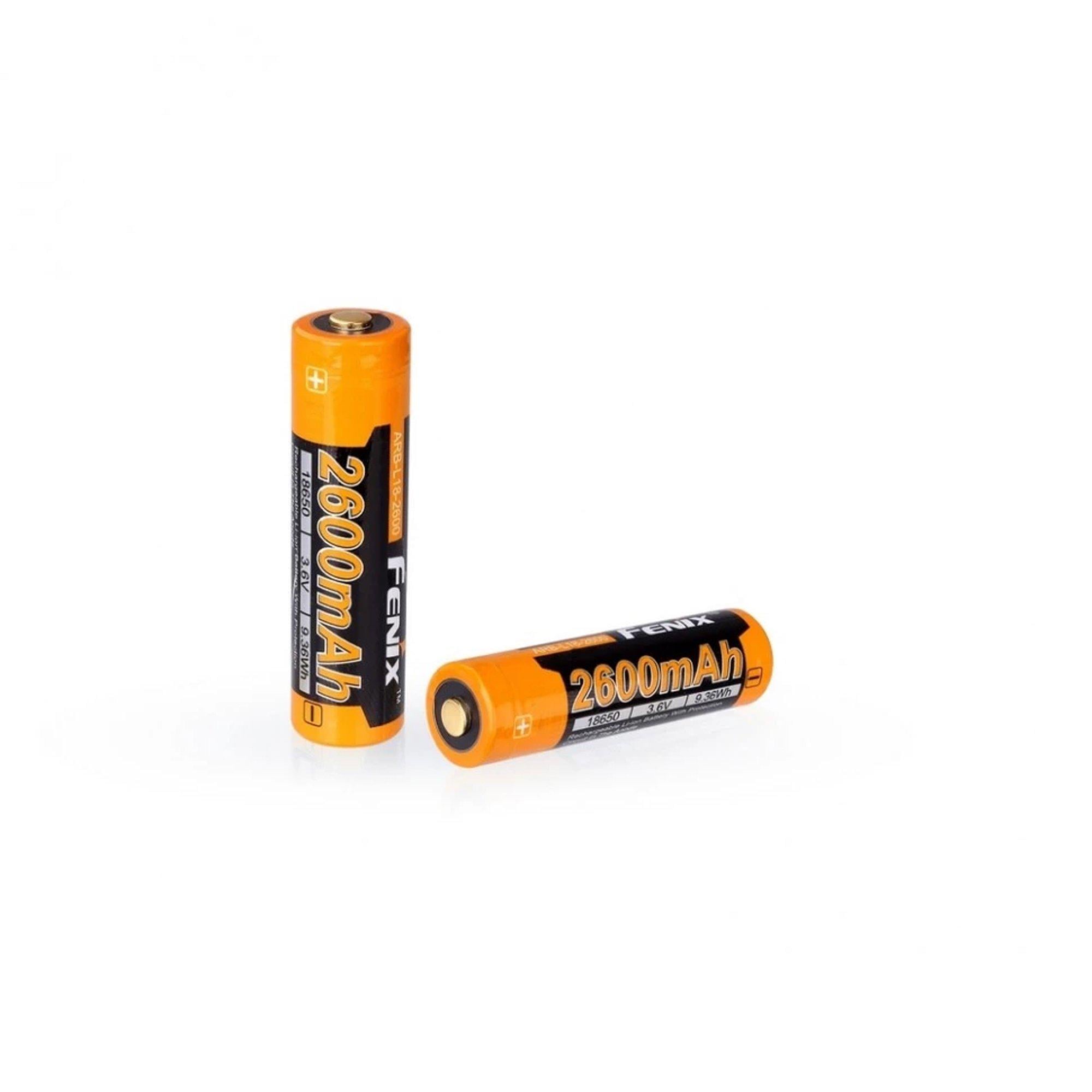 Батарейки Fenix АКБ 18650 2600 mAh Li-ion