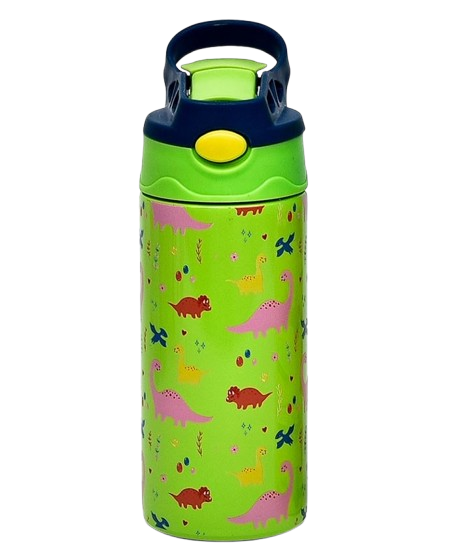 Термос-поильник детский с трубочкой Dino 350 мл (30165) - фото 1 Термос-поильник детский с трубочкой Dino 350 мл (30165) - фото 1