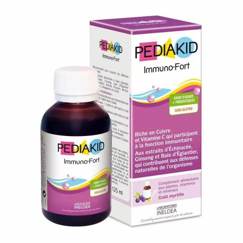 Комплекс для профілактики імунної системи у дітей Pediakid Immuno Fort125 ml Blueberry