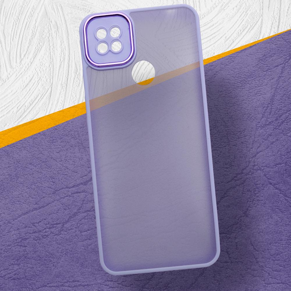 Захисний чохол CamShield Xiaomi Redmi 9C (пластик + силікон) Lilac (33093-3B)