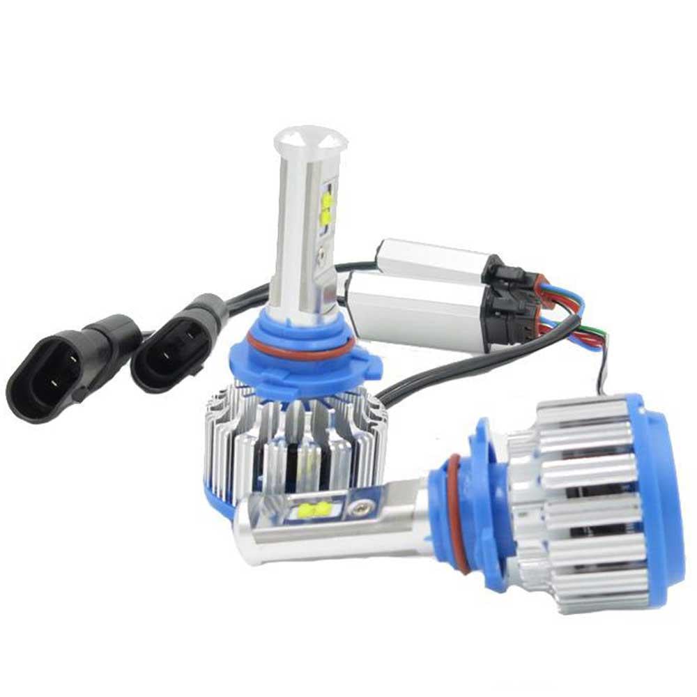 Комплект Led ламп TurboLed T1 HB3 6000 K 50 Вт 12/24 В CanBus з активним охолодженням Комплект Led ламп TurboLed T1 HB3 6000 K 50 Вт 12/24 В CanBus з активним охолодженням