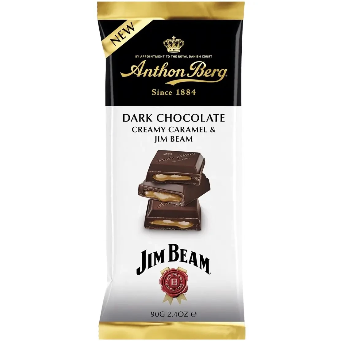 Шоколад черный ANTHON BERG Jim Beam 90 г (1619278265) Шоколад черный ANTHON BERG Jim Beam 90 г (1619278265)