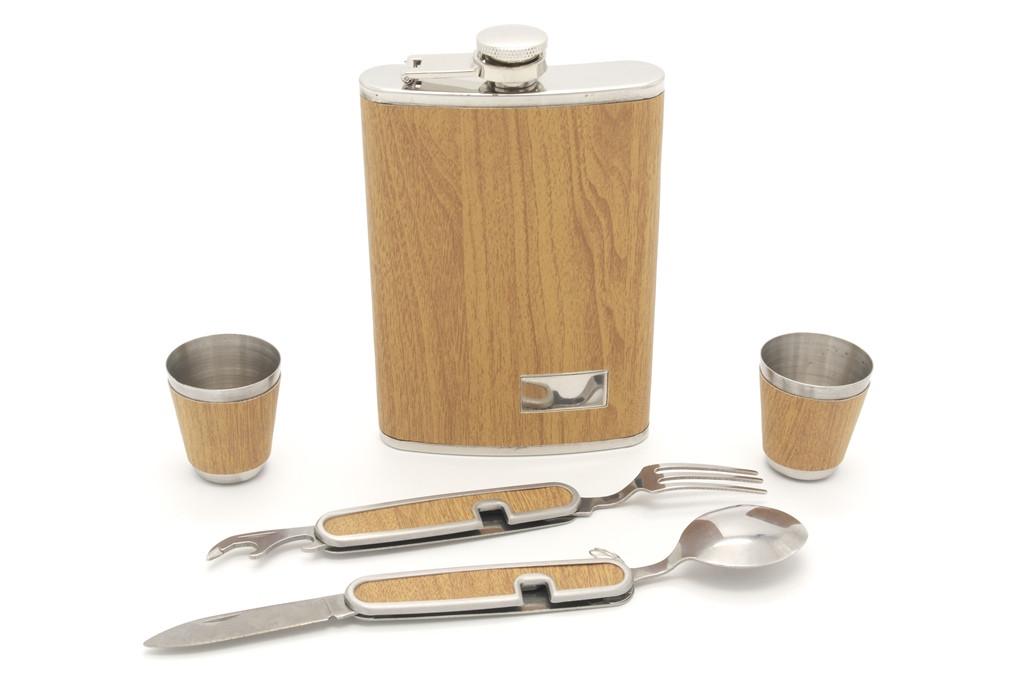 Набор фляга с рюмками 5 пр. (50712-Нов)