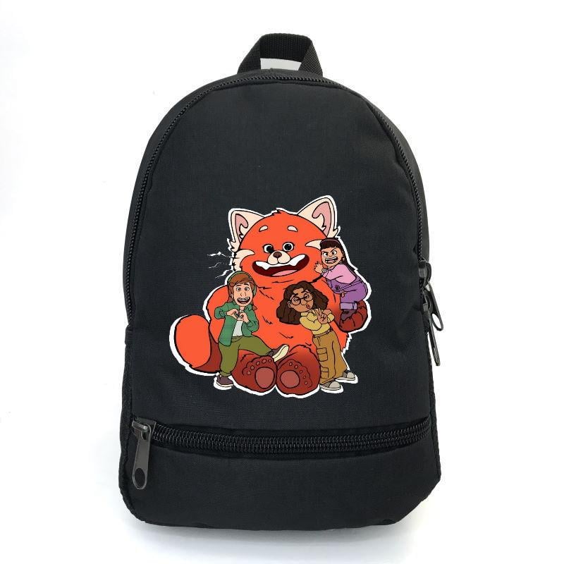 Школьный рюкзак подростковый Cappucino Toys с принтом Я краснею Панда PAN 004 12,5 л Черный (1651814590)