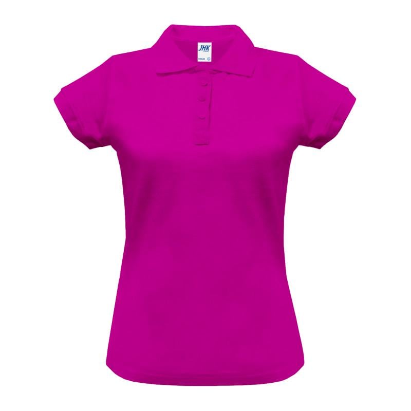 Поло JHK POLO REGULAR LADY L Светло-малиновый (FU)