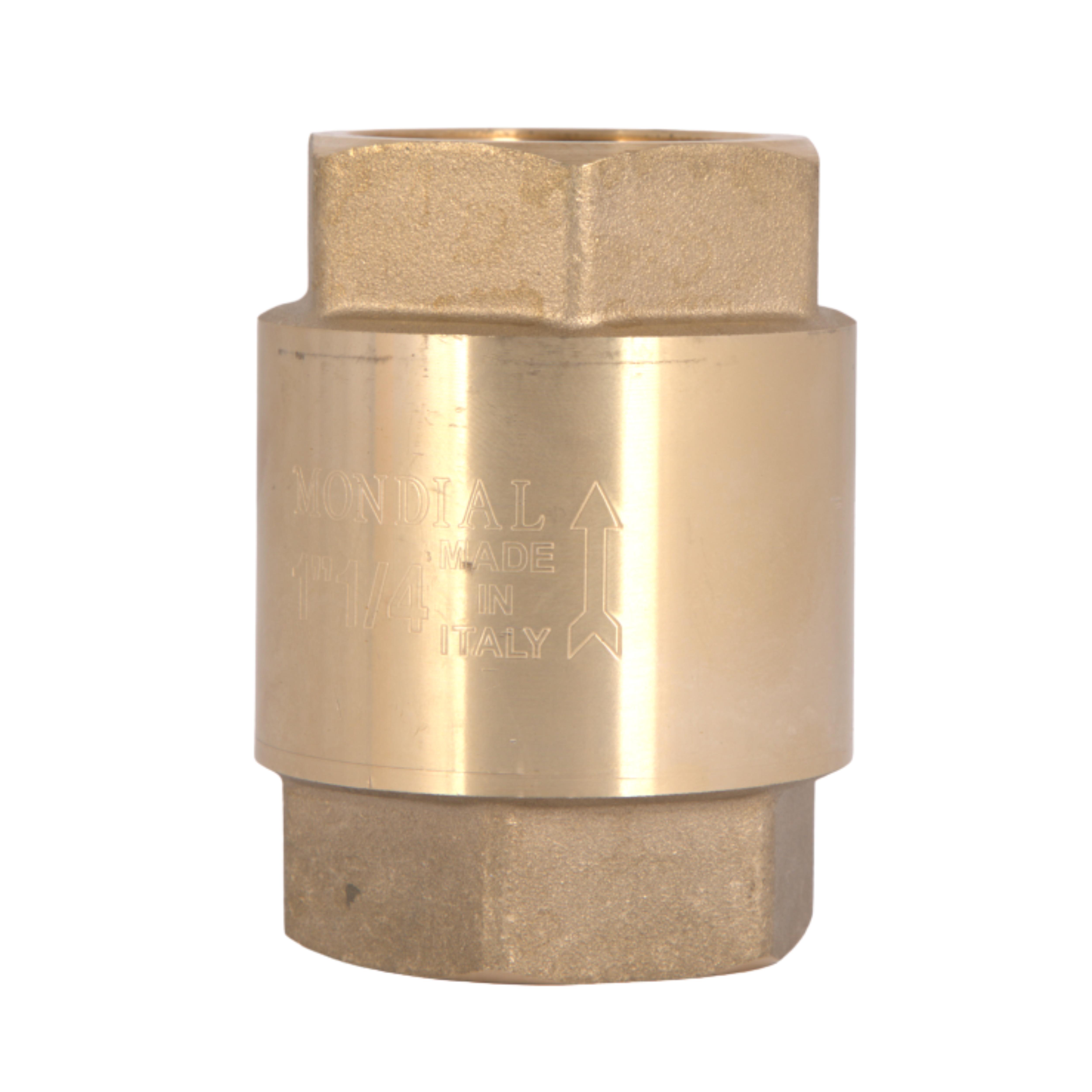 Клапан обратный ICMA №53 с латунным штоком 1-1/4" ВВ (32469079)