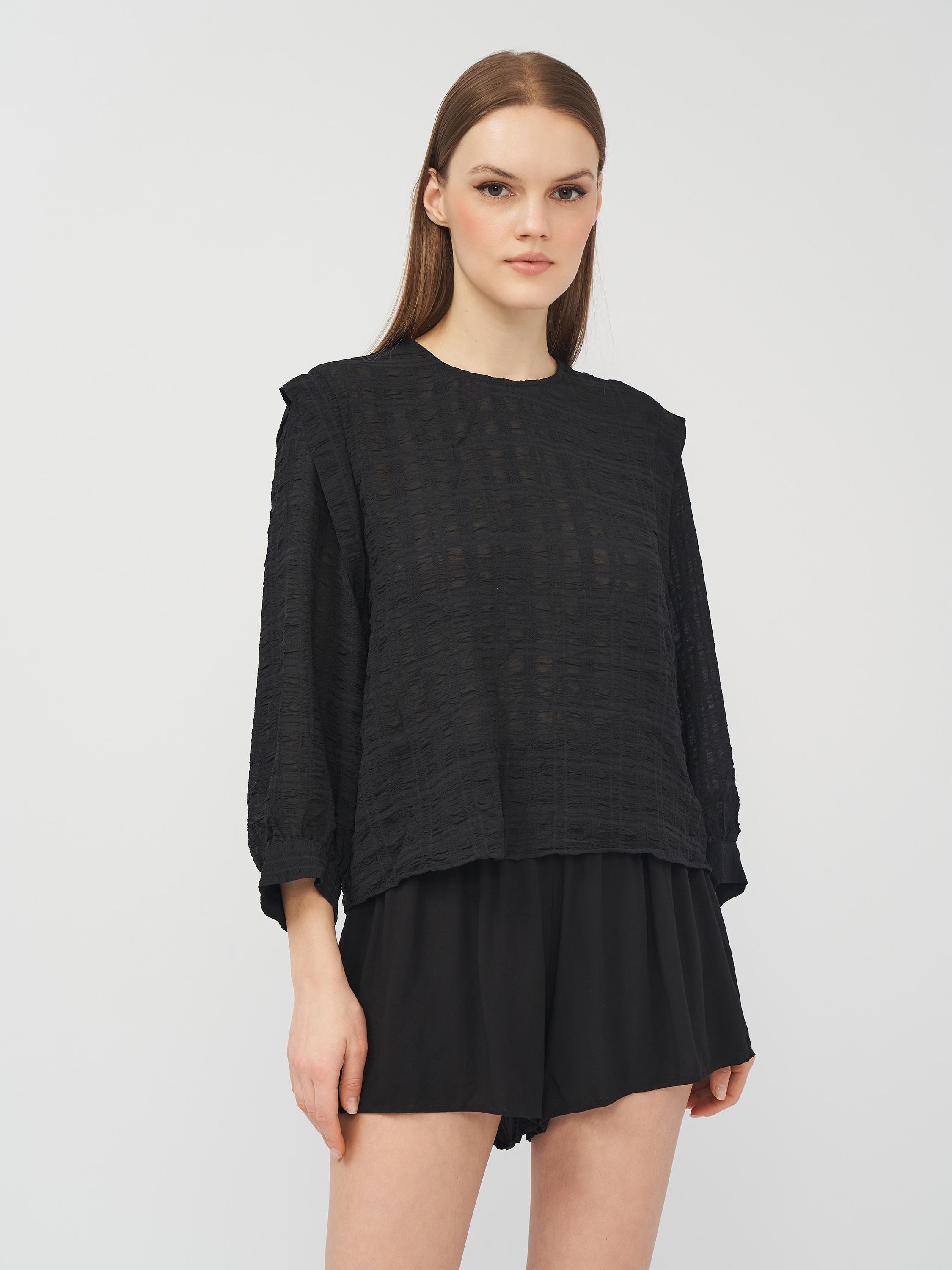 Блуза M Черный (9749863abr)