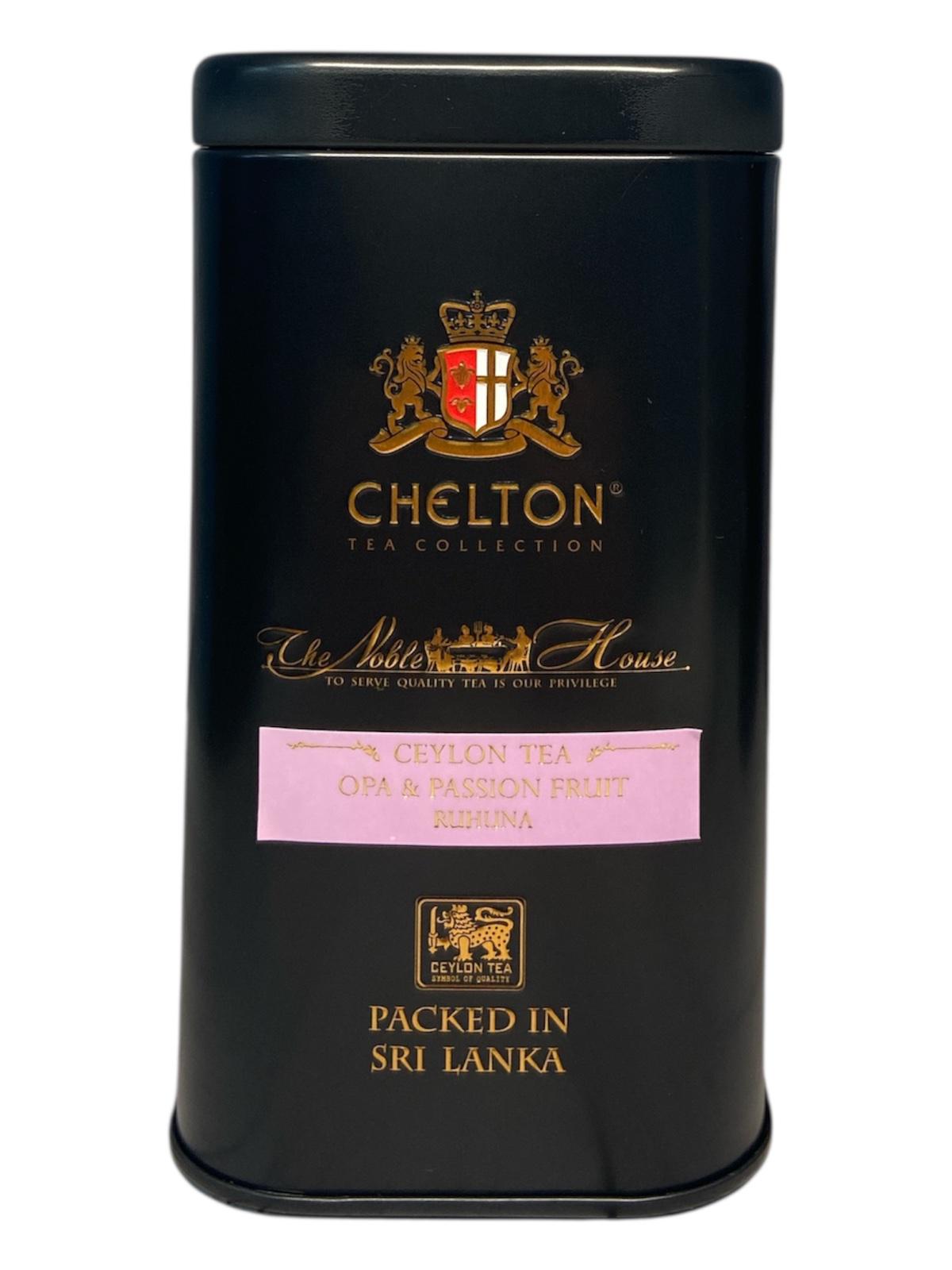 Чай Chelton Благородный дом Passion Fruit маракуя в металлической банке 100 г (60214)