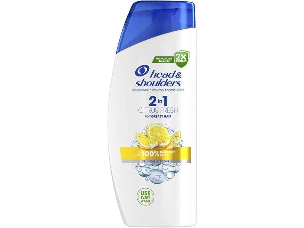 Шампунь-бальзам HEAD & SHOULDERS 625 мл та бальзам-ополіскувач 2в1 Цитрусова свіжість (1106561)