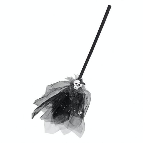 Мітла фатинова SETA Decor 18-995BLK-SL