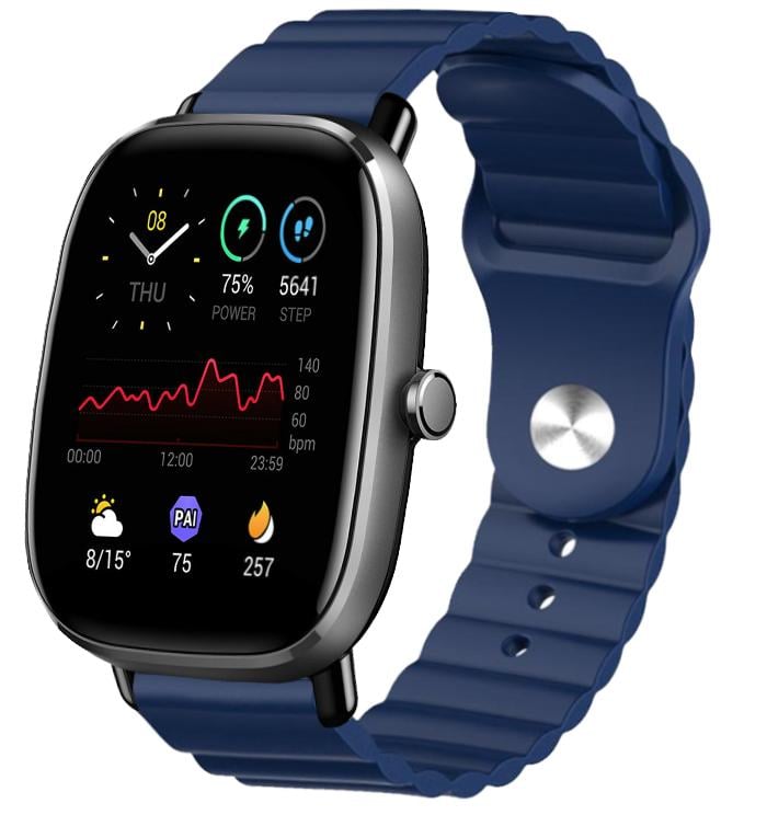Ремешок Wave для Amazfit GTS 2 mini Dark Blue (20112)