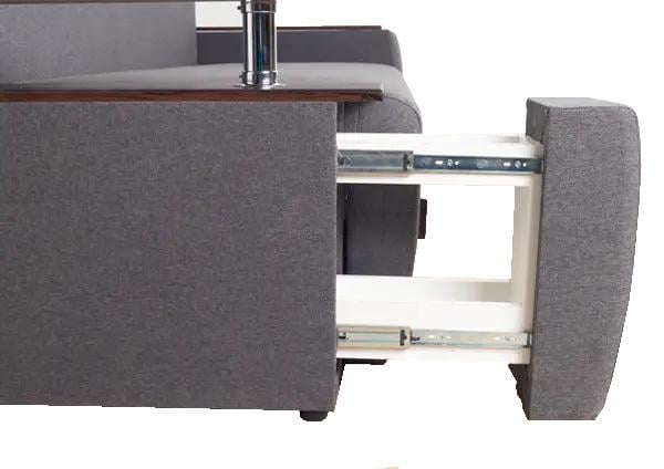 Диван єврокнижка Граф з подушками та нішею 235х105 см Коричневий(1764320221) - фото 4 Диван єврокнижка Граф з подушками та нішею 235х105 см Коричневий(1764320221) - фото 4