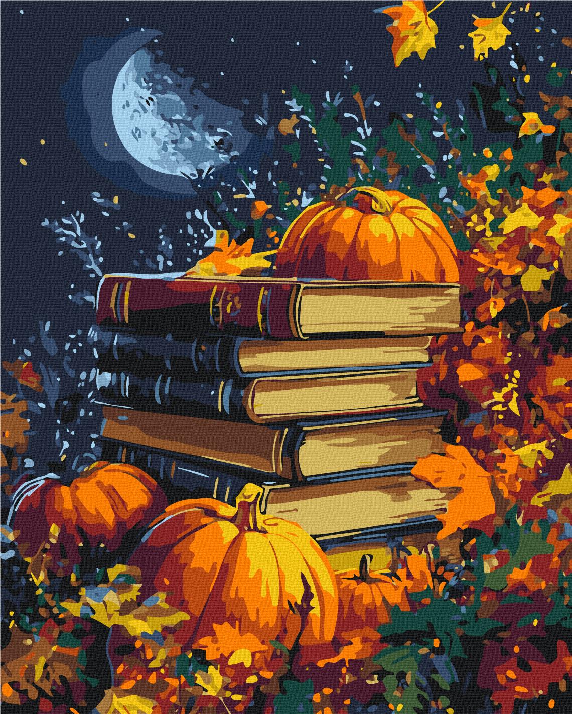 Картина по номерам Brushme Страницы колдовства 40x50 см (BS54431)