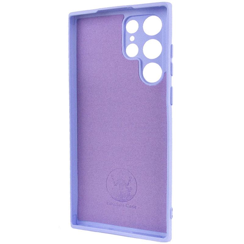 Протиударний Чохол Silicone Cover Lakshmi Full Camera (A) для Samsung Galaxy S22 Ultra Бузковий / Dasheen - фото 4