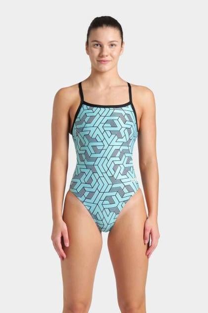 Купальник закритий для жінок Arena ESCAPE SWIMSUIT CHALLENGE BACK Жен р. 44 Бірюзовий (007739-580 44) - фото 1 Купальник закритий для жінок Arena ESCAPE SWIMSUIT CHALLENGE BACK Жен р. 44 Бірюзовий (007739-580 44) - фото 1