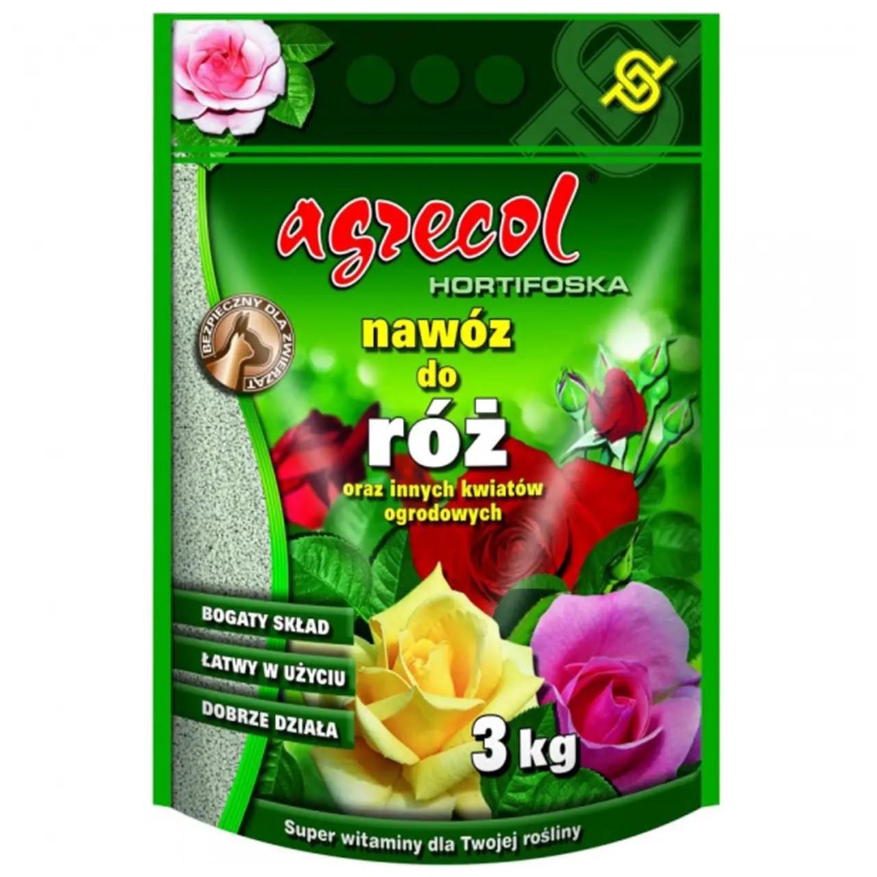 Добриво для троянд Agrecol Hortifoska 12-12-12 3 кг