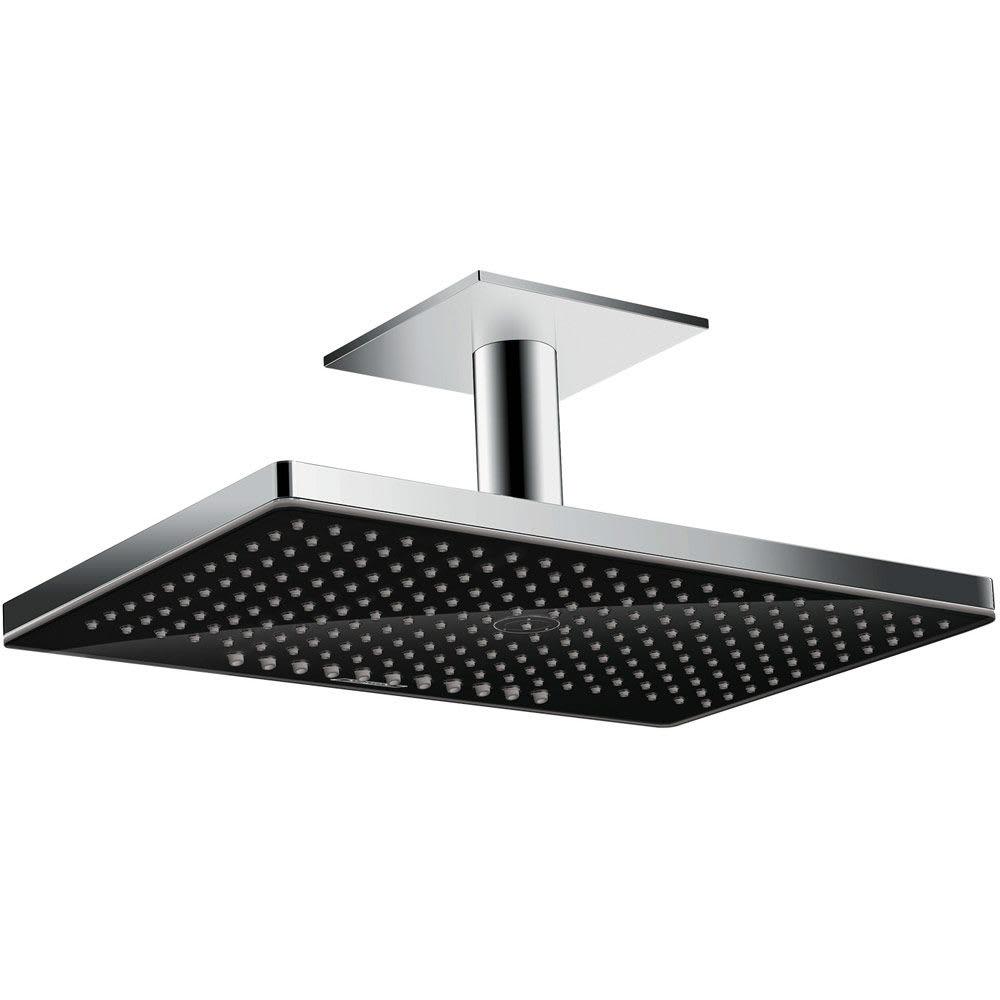 Душ верхний с кронштейном Hansgrohe Rainmaker Select 24004600 466x300 мм Черный (141913)