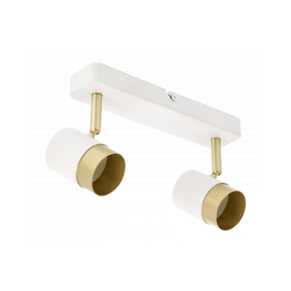 Спот GTV ORIO GU10 max 50W IP20 двойной Белый (00000022853)