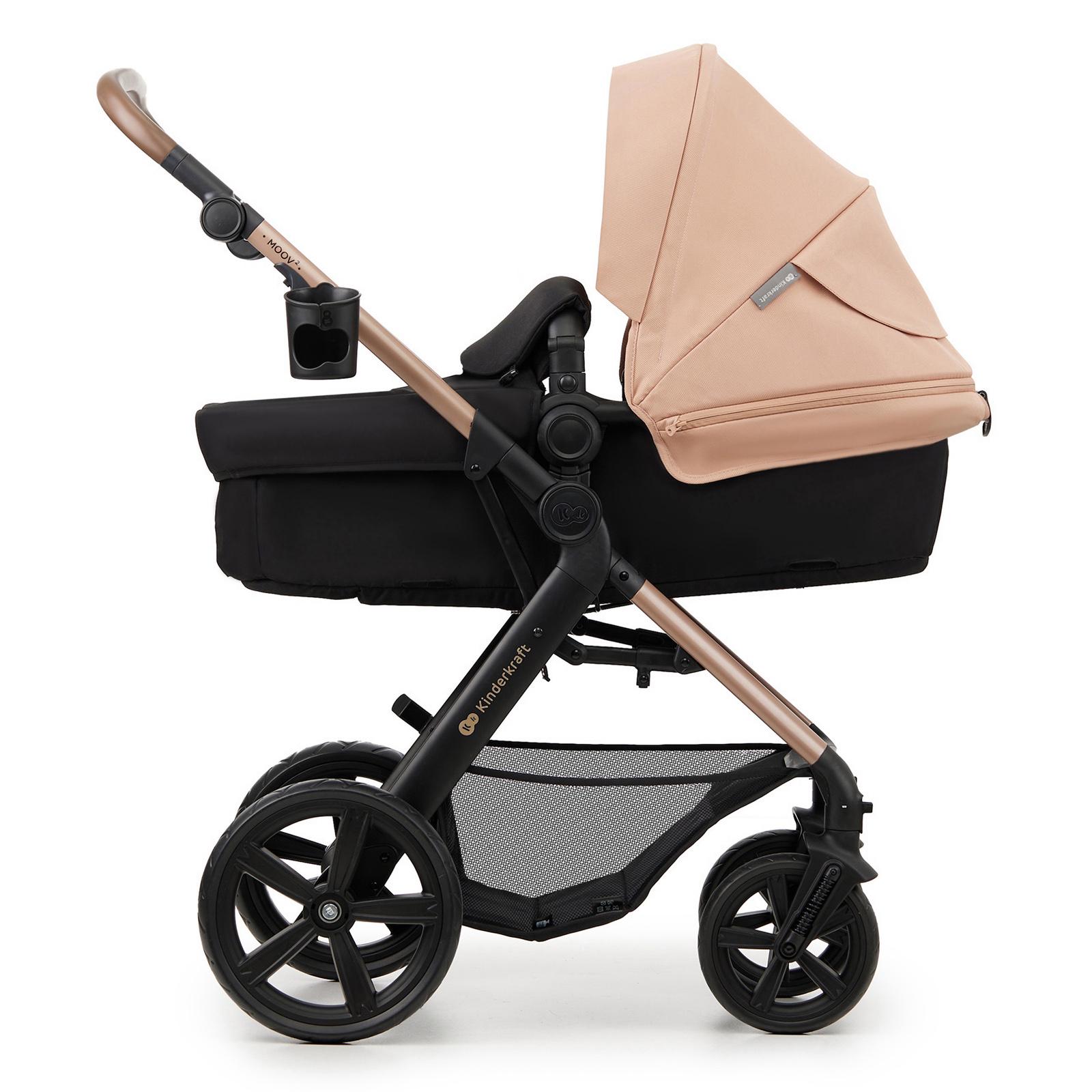 Коляска универсальная Kinderkraft Moov 2 Sand Beige (KSMOOV02BEGEV00)