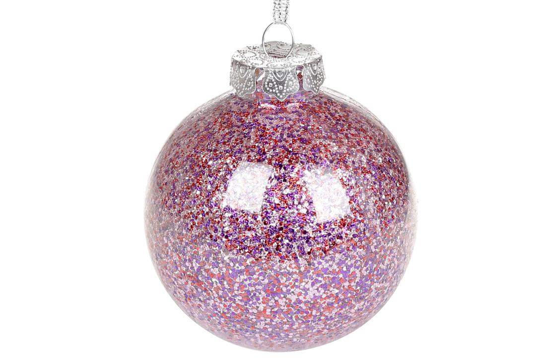 Шар новогодний BonaDi D-8 см 12 шт. (898-217)