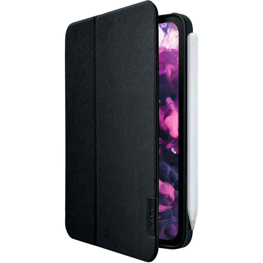 Чехол-книжка Laut Prestige Folio with Pencil Holder для Apple iPad Mini 6 Black (L_IPM6_PR_BK)