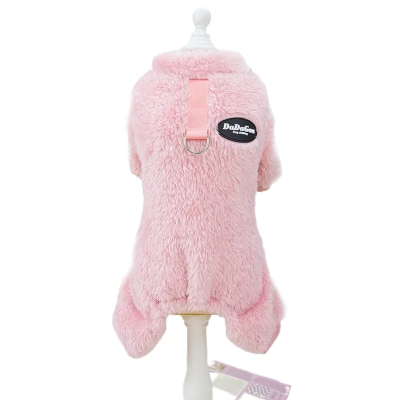 Комбинезон плюшевый для собак M00269-2 L Розовый Комбинезон плюшевый для собак M00269-2 L Розовый