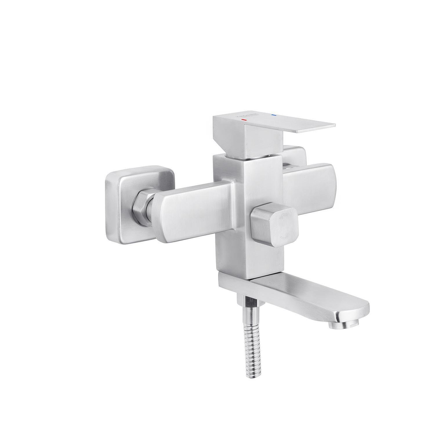 Смеситель для ванны Kroner KRM Edelstahl Kubus ESG060 CV023012 (37943)