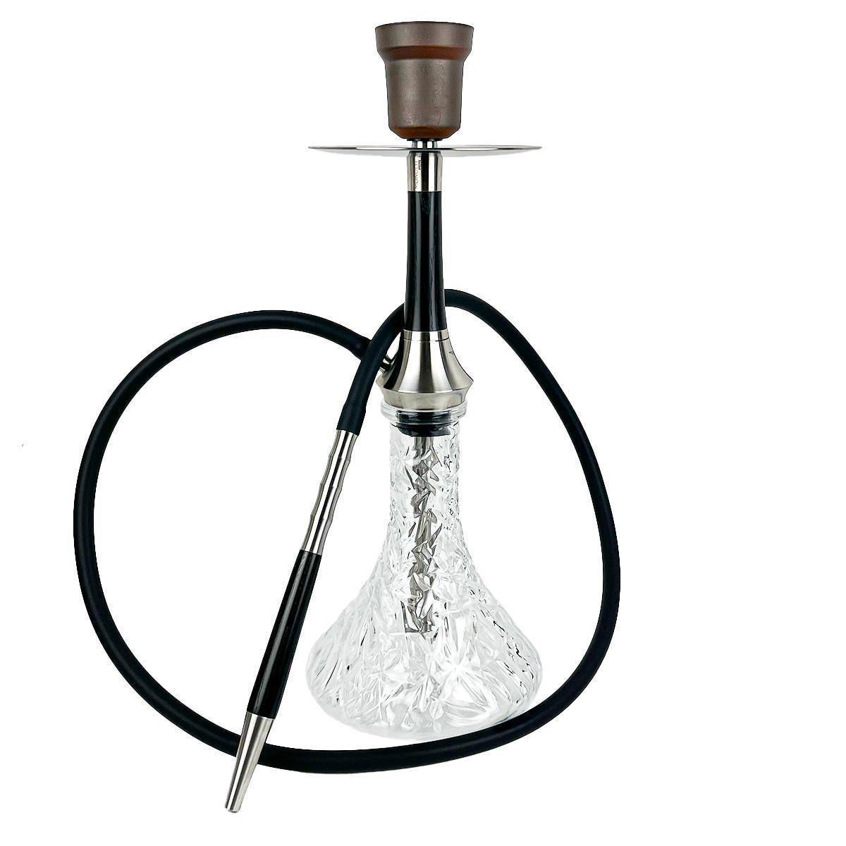 Кальян Totem Hookah Monolit Ultra Wood Black Crystal Clear