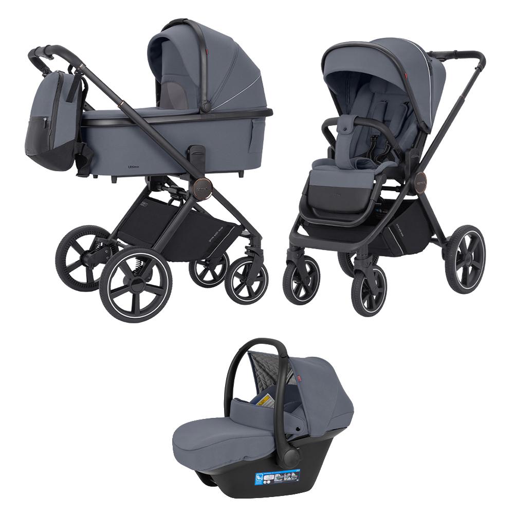 Коляска-книжка Carrello Ultimo 3в1 Cool Grey (CRL 6519) - фото 7 Коляска-книжка Carrello Ultimo 3в1 Cool Grey (CRL 6519) - фото 7