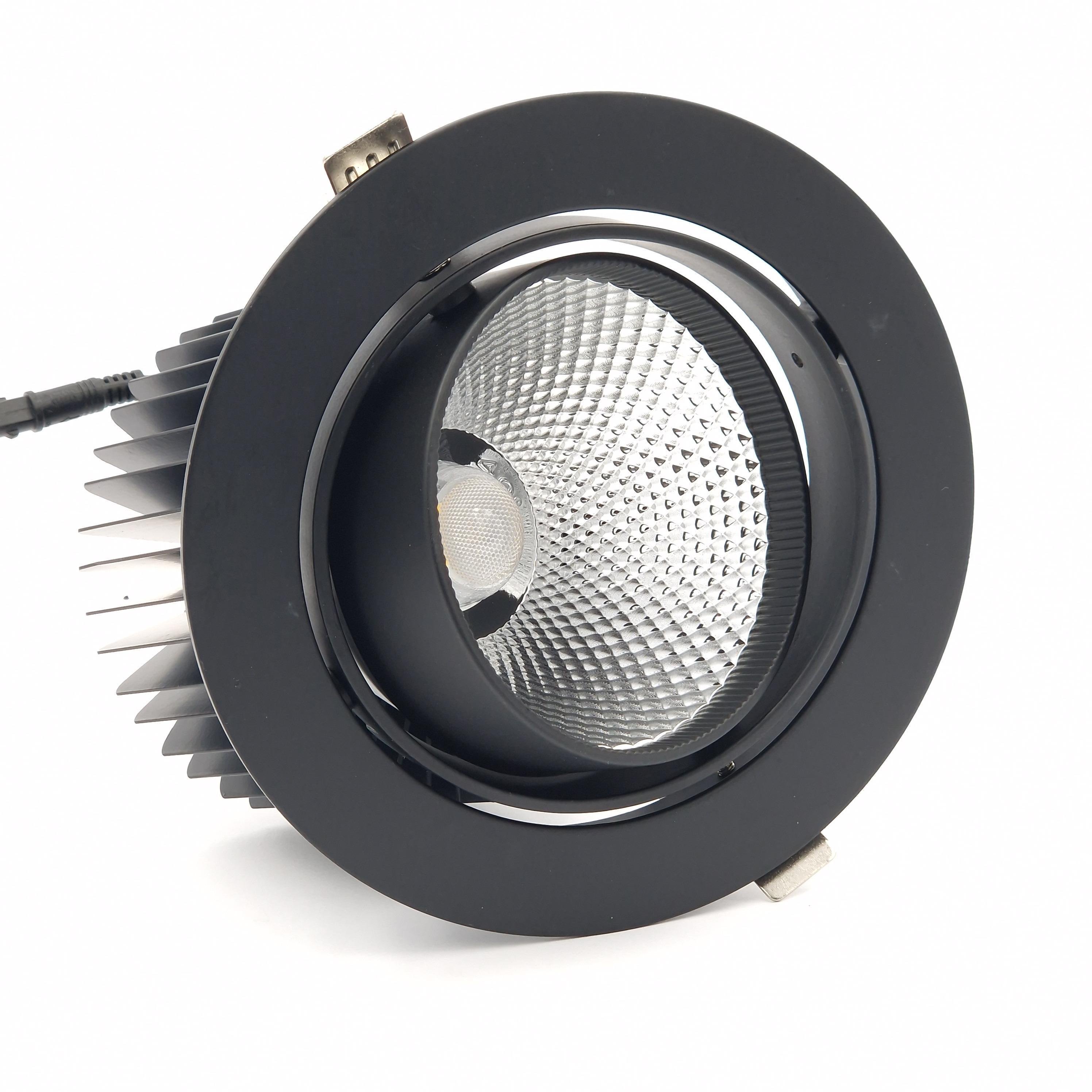 Светильник точечный врезной Light Club 30 Вт 5000 К Черный (LC-14-30-5-BK) - фото 2 Светильник точечный врезной Light Club 30 Вт 5000 К Черный (LC-14-30-5-BK) - фото 2