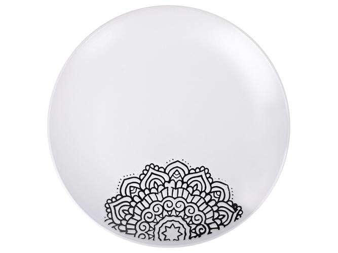 Тарелка Limited Edition Kora 25 см Белый (MLM-JH5277S-2)
