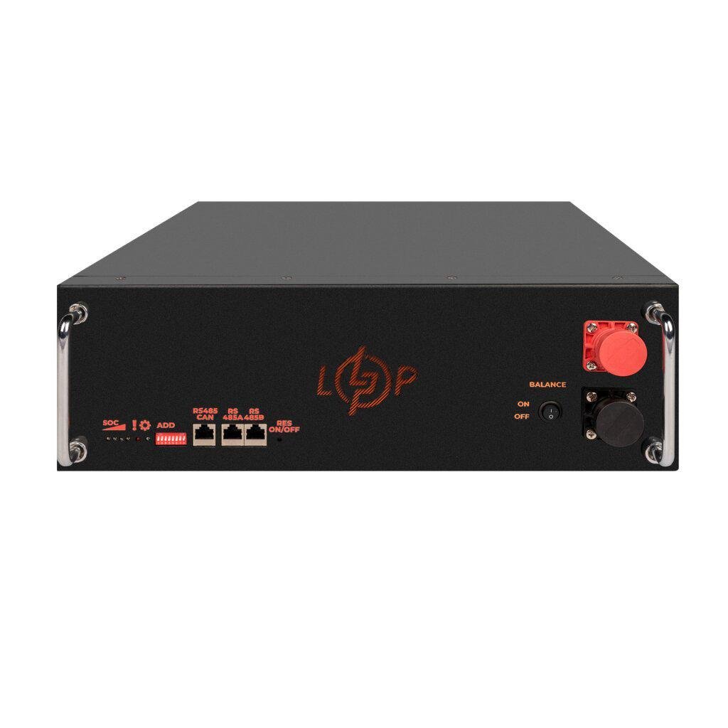 Аккумулятор LogicPower LiFePO4 5120 Wh BMS SP 100/50А RM RS485/CAN LCD BL 51,2V 100 Ah (29880031)