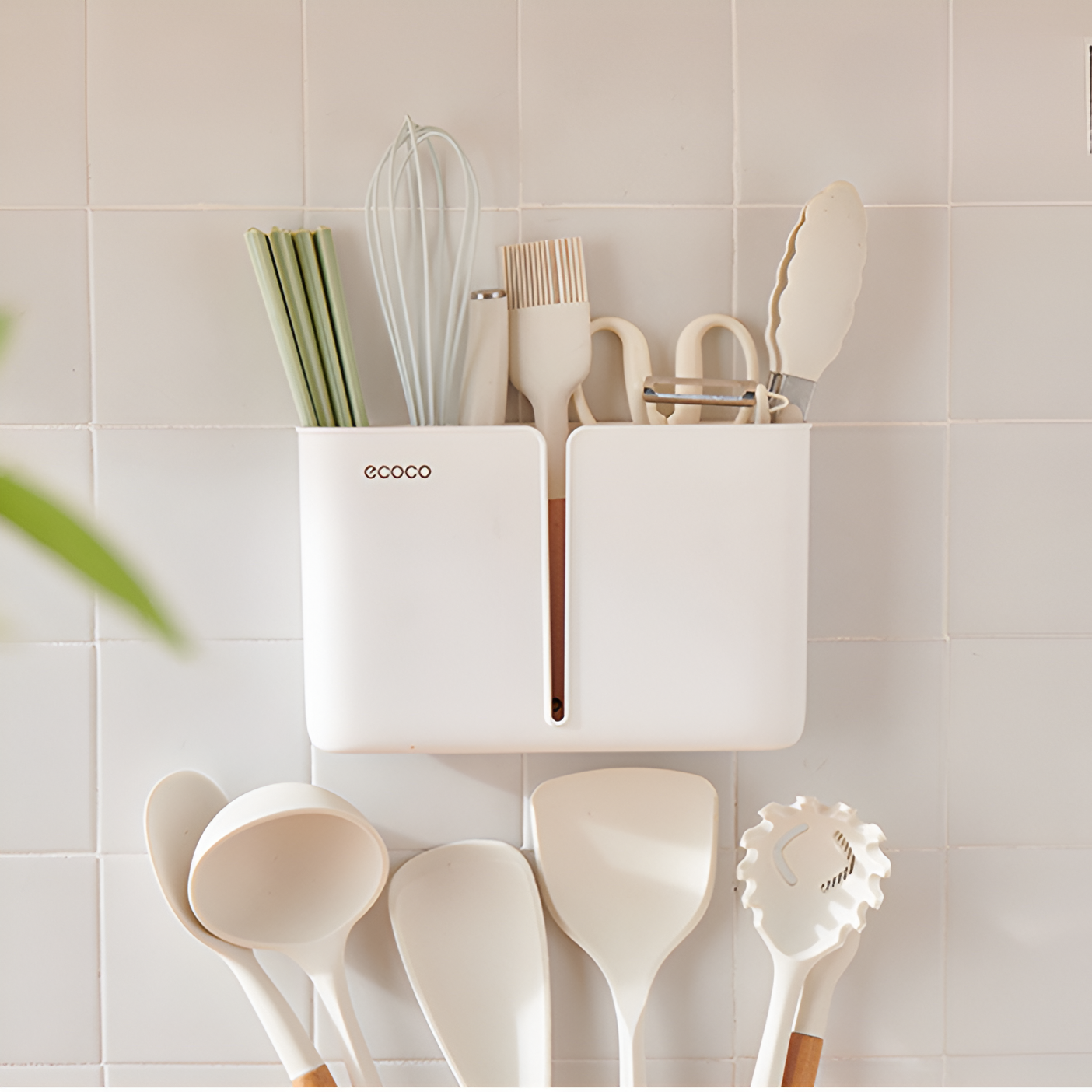 Органайзер ECOCO для хранения мусорных пакетов Белый (25763780) - фото 3 Органайзер ECOCO для хранения мусорных пакетов Белый (25763780) - фото 3