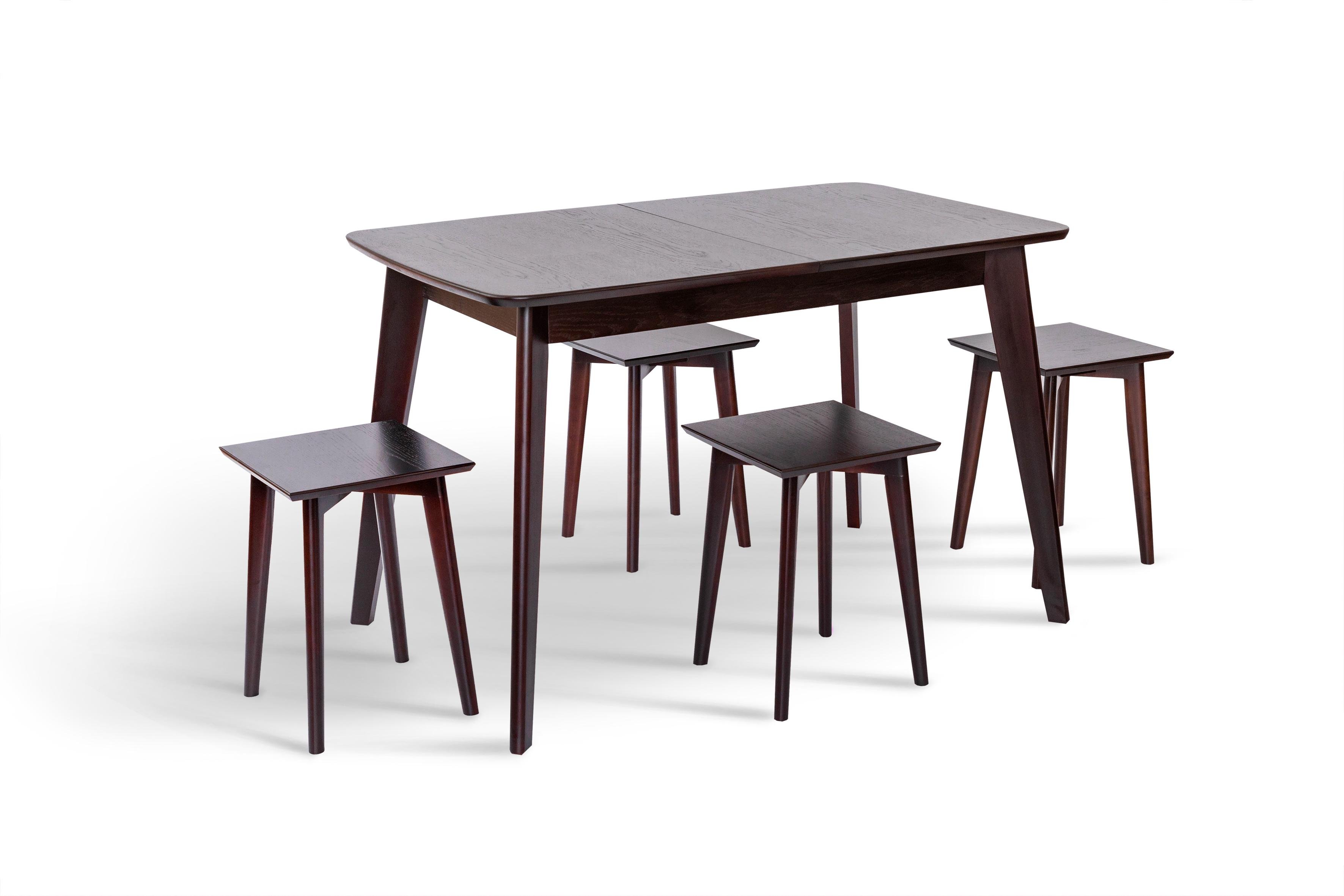 Обеденный стол Колибри Модерн 1200/1600х750х760 мм Венге (GAА0054740) - фото 7 Обеденный стол Колибри Модерн 1200/1600х750х760 мм Венге (GAА0054740) - фото 7