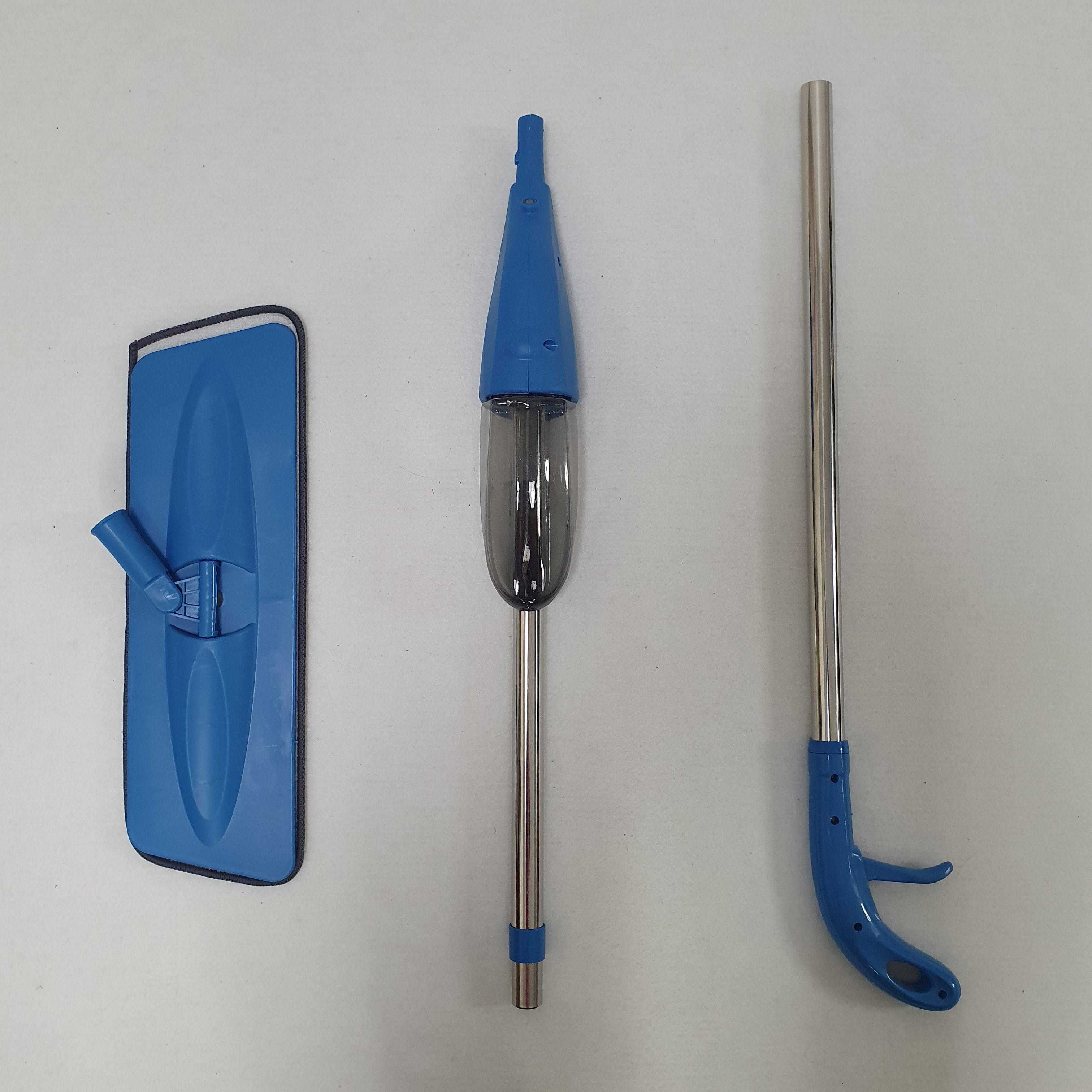 Швабра универсальная Health Spray Mob 3в1 с распылителем воды Голубой (HS-401-Blue) - фото 5