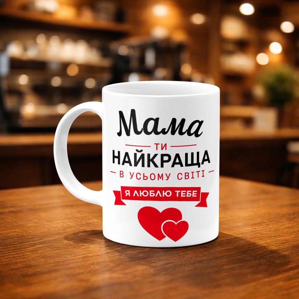 Чашка "Мама ти найкраща" 330 мл Хамелеон