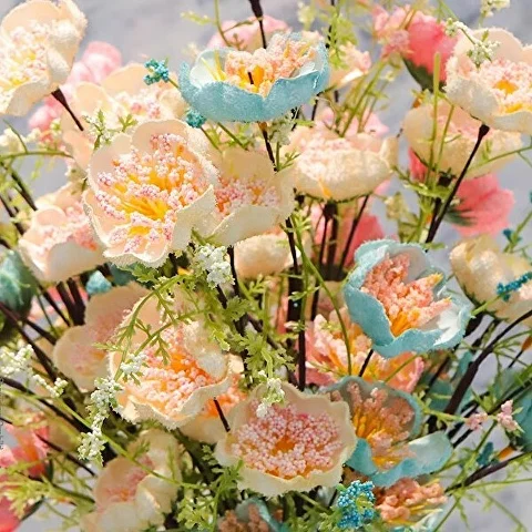 Цветы азалии искусственные 60 см 7 веток (C00639-1) - фото 3