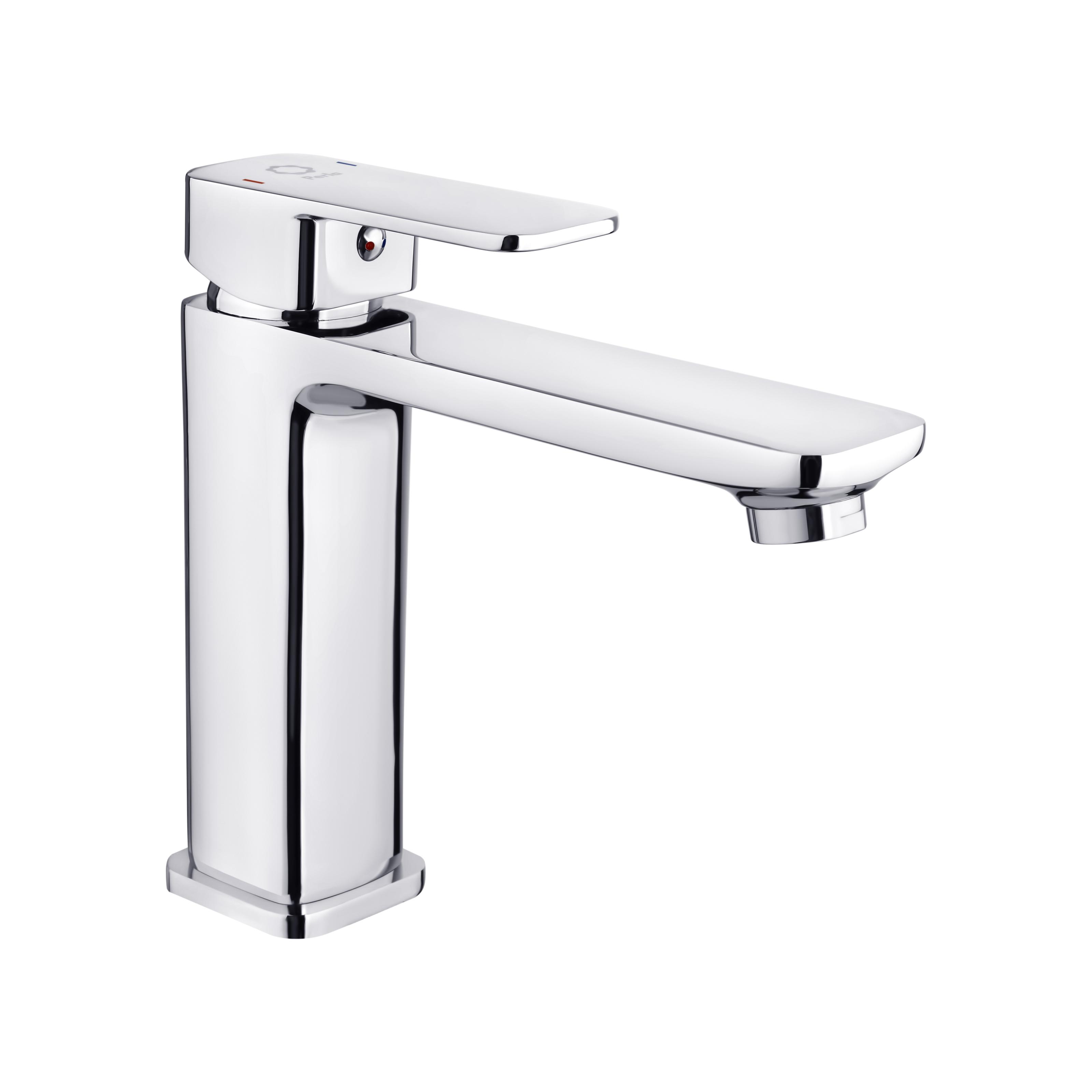 Змішувач для умивальника Perla Robin-2 латунь Хром (PSE8303)