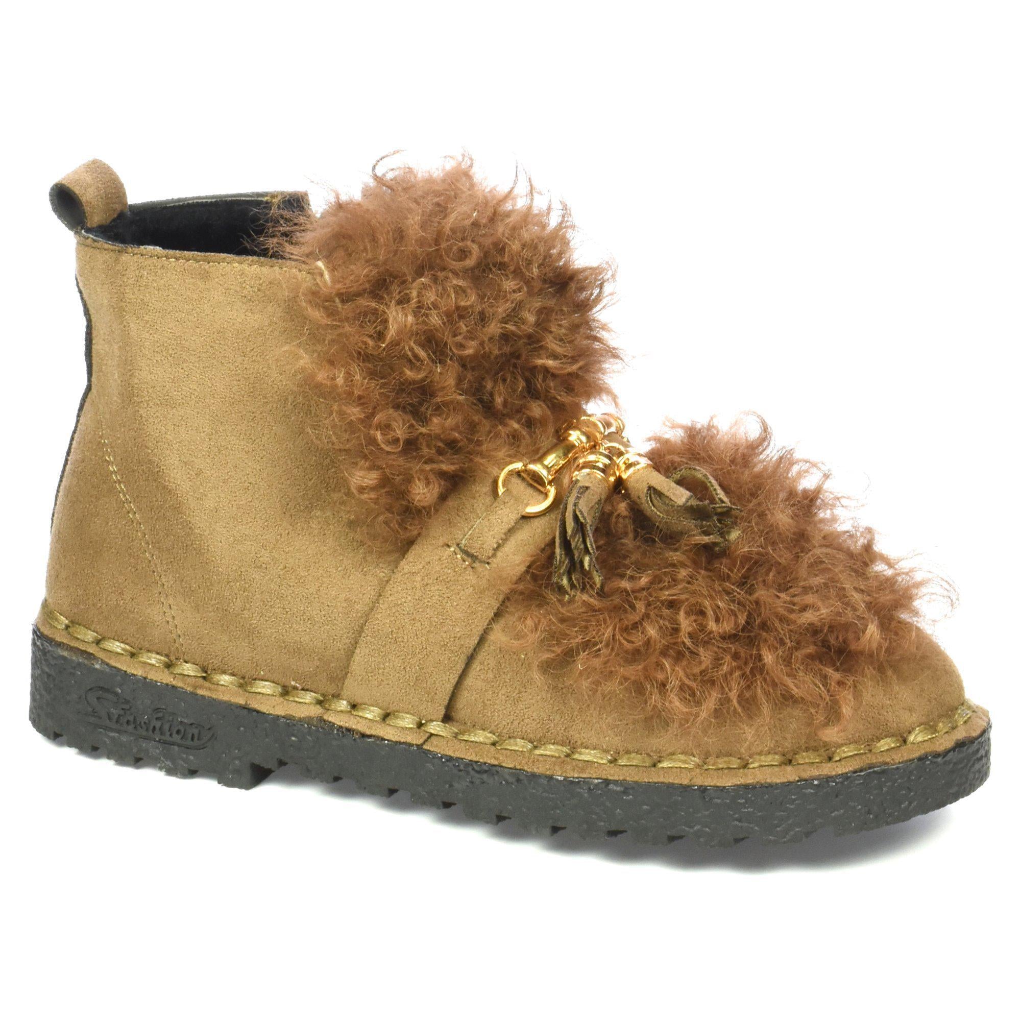 Черевики жіночі зимові Veritas повсякденні р. 35 Кавовий (011255-35)